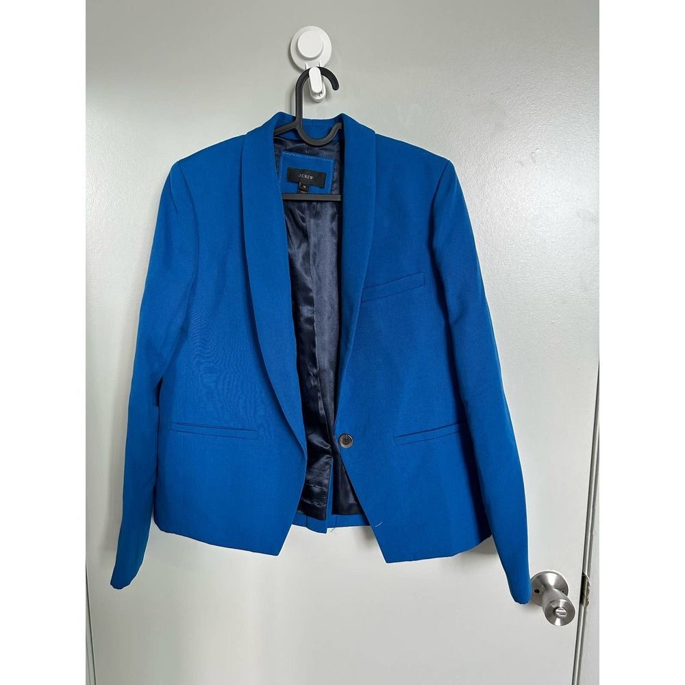 J. Crew Turquoise Wool Blazer